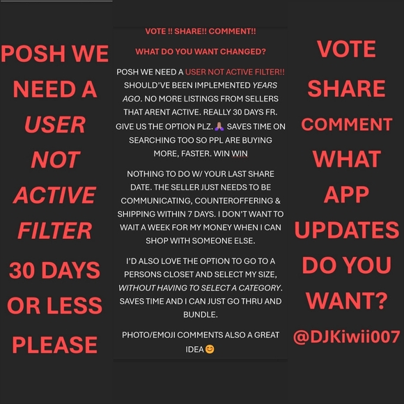 torrid Other - VOTE! SHARE! COMMENT! POSH changes/updates. Be heard -- what do you want to see?